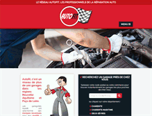 Tablet Screenshot of garage-autofit.com